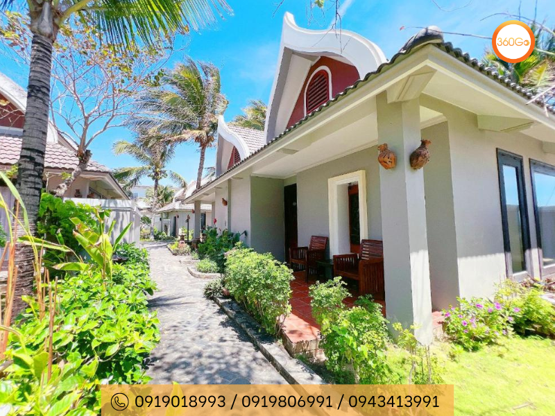 Resort có hoa văn và ram màu âm áp - Du lịch 360Go